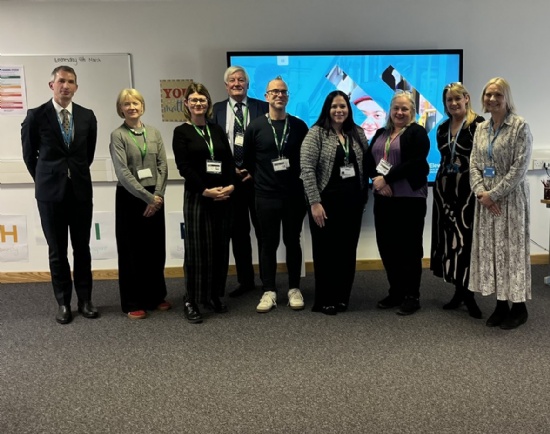 Councillors visit our new Newhaven site